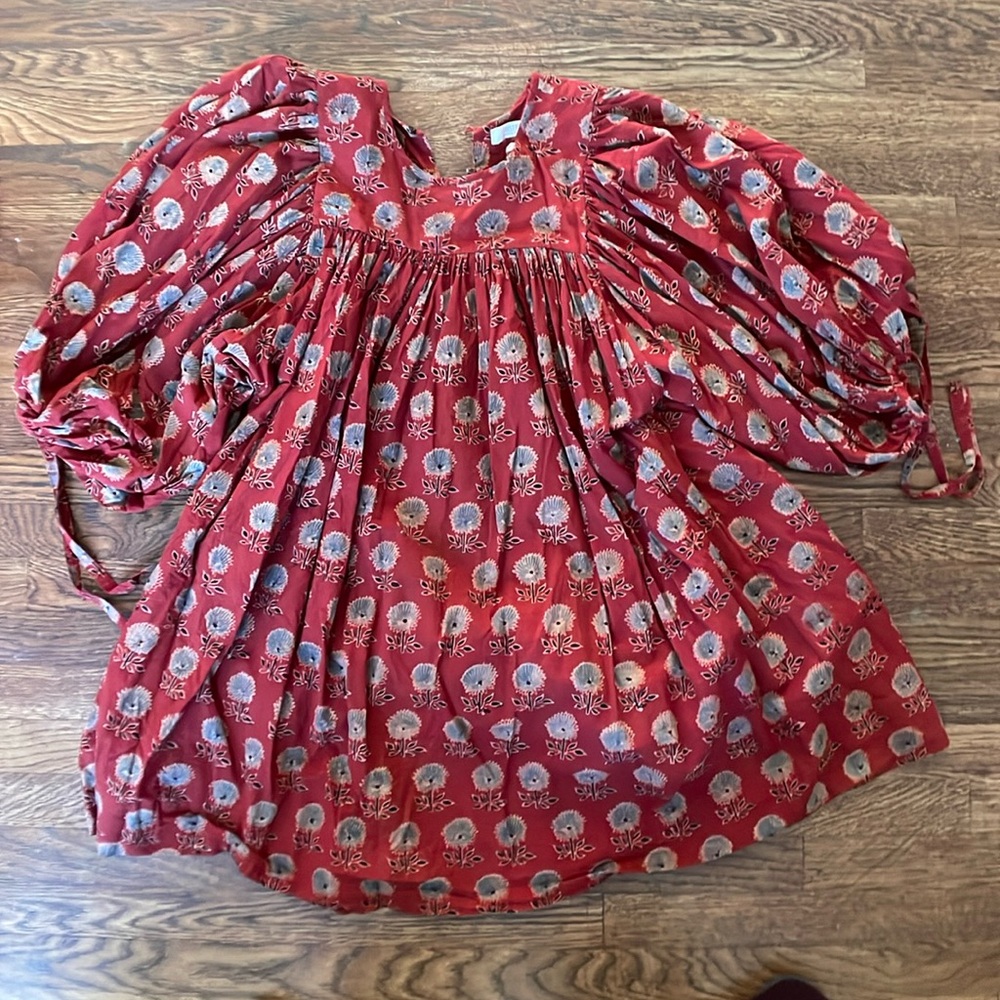Christy Dawn Block Printed Dress in XS